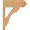 Ekena Millwork Olympic Smooth Arts and Crafts Outlooker, Western Red Cedar, 7 1/2"W x 20"D x 24"H OUT08X20X24OLY03SWR - alternate 2